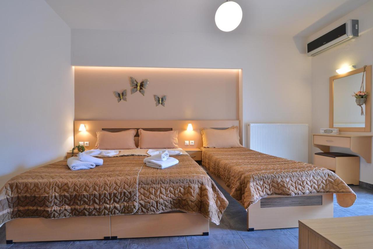 Aigli Rooms Leptokaryá Luaran gambar