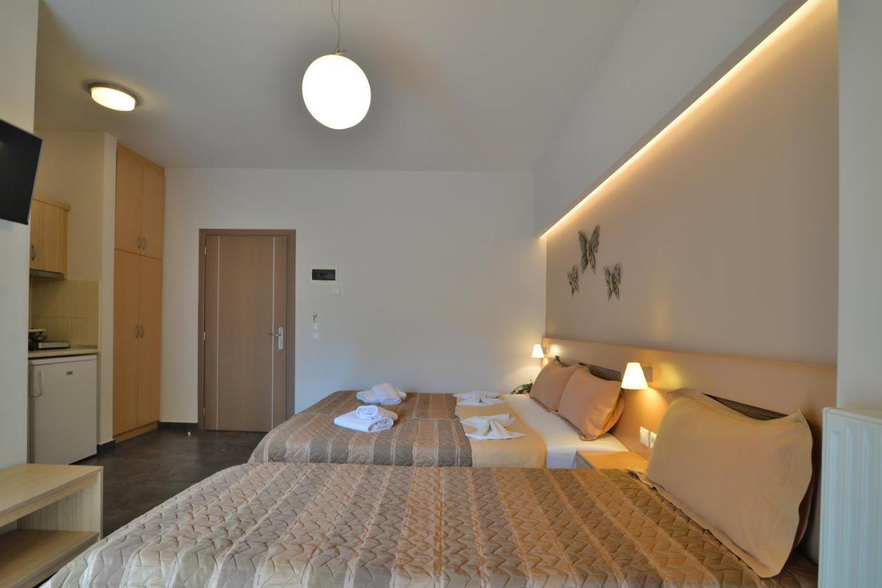 Aigli Rooms Leptokaryá Luaran gambar
