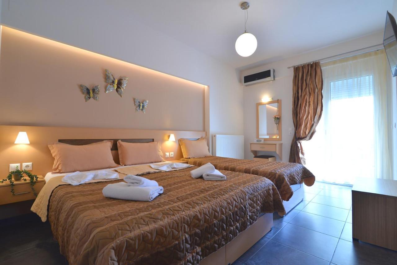 Aigli Rooms Leptokaryá Luaran gambar