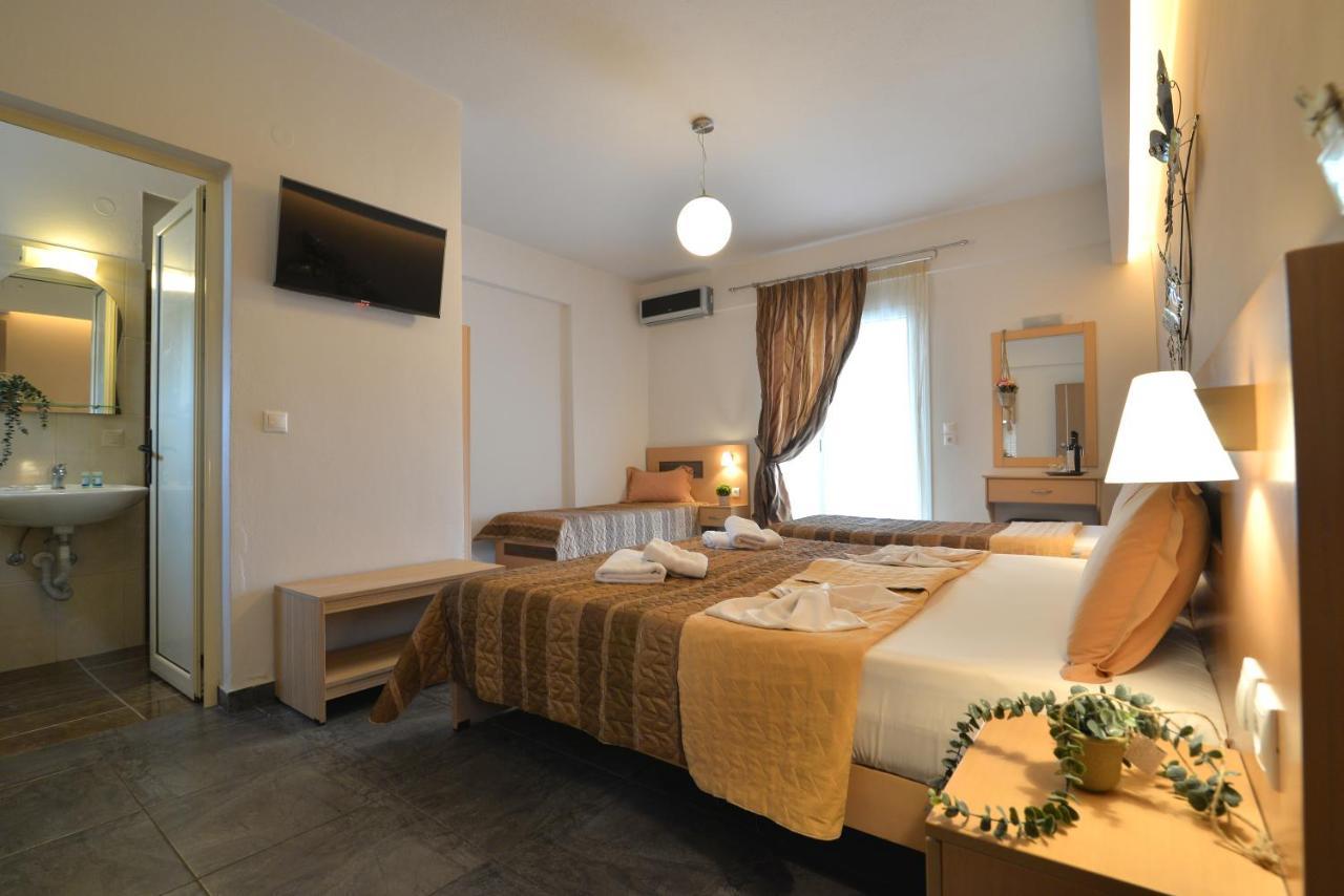 Aigli Rooms Leptokaryá Luaran gambar