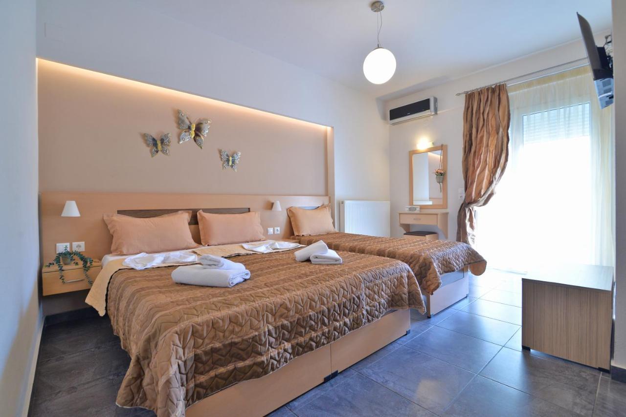 Aigli Rooms Leptokaryá Luaran gambar