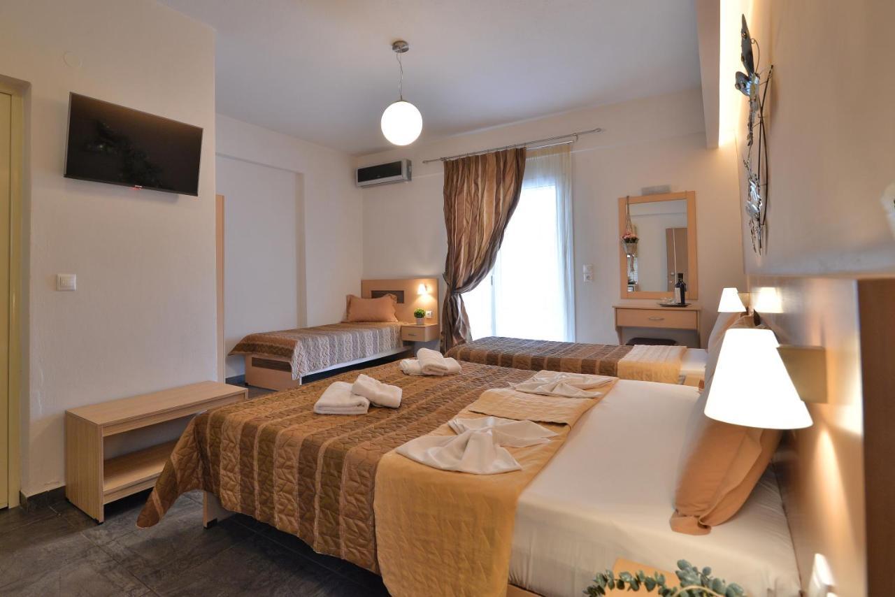 Aigli Rooms Leptokaryá Luaran gambar