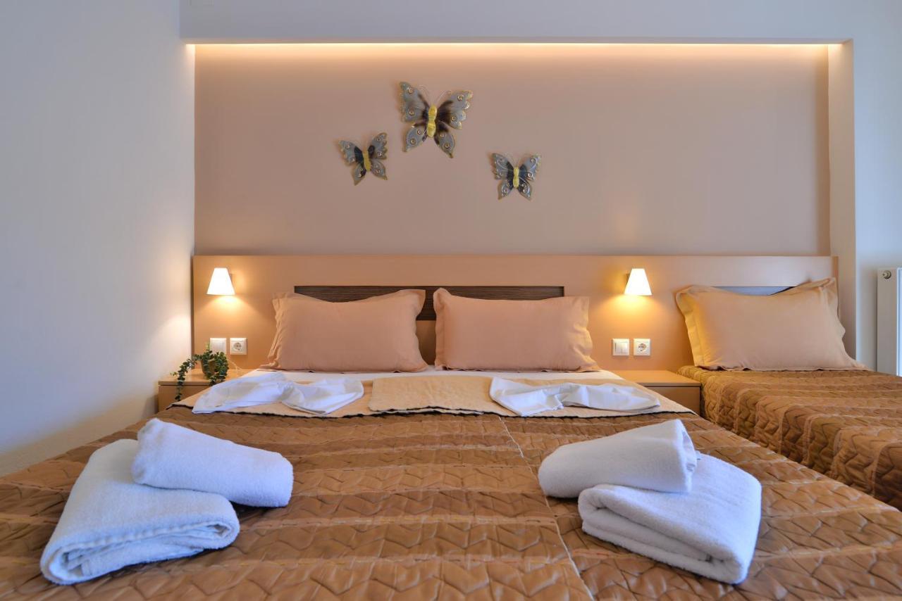 Aigli Rooms Leptokaryá Luaran gambar
