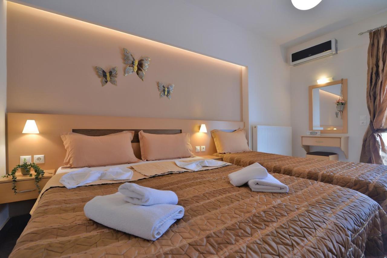 Aigli Rooms Leptokaryá Luaran gambar