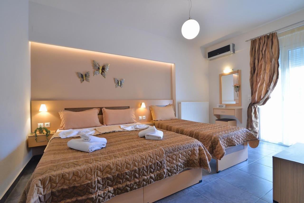 Aigli Rooms Leptokaryá Luaran gambar